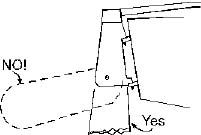Rudder detail